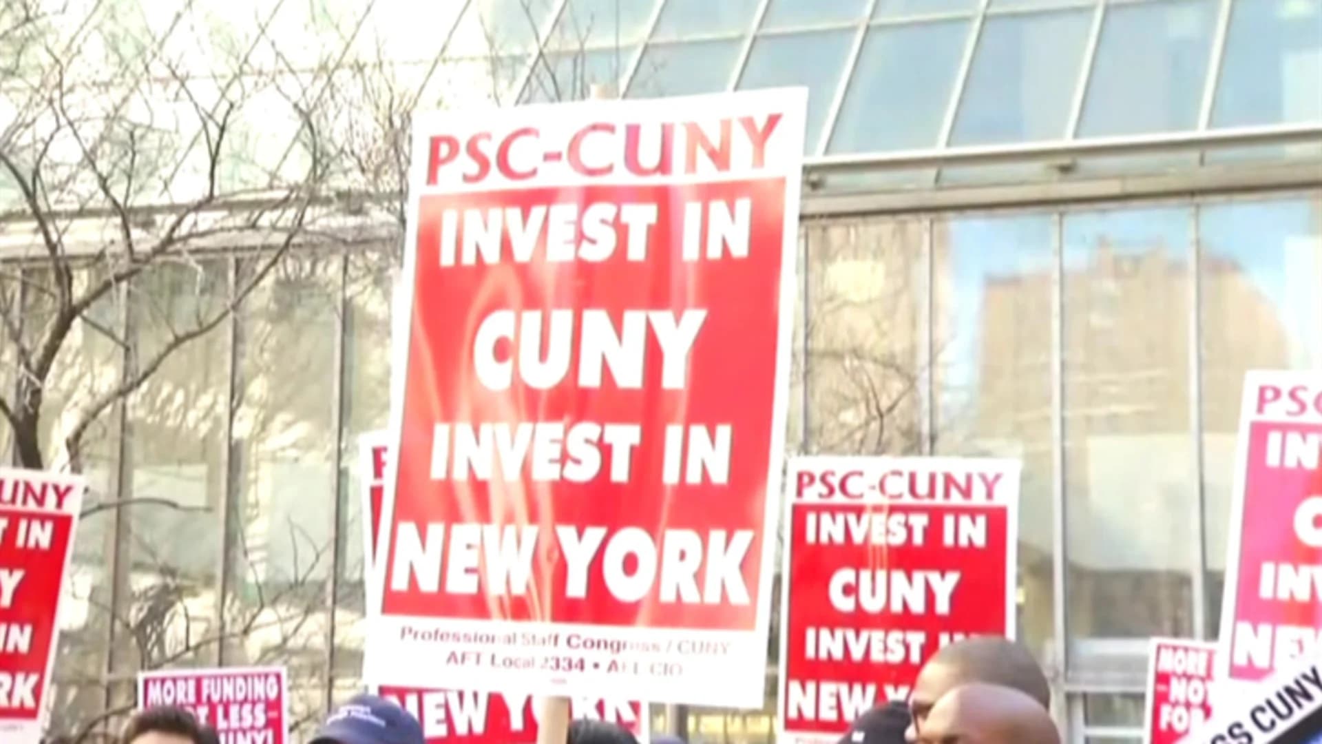 Students march to fight CUNY tuition hikes