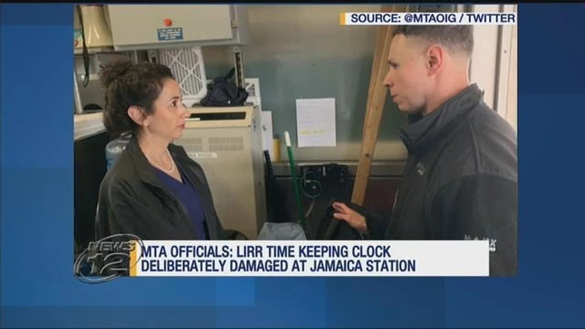 MTA inspector general says saboteur cut time clock cord at Jamaica station