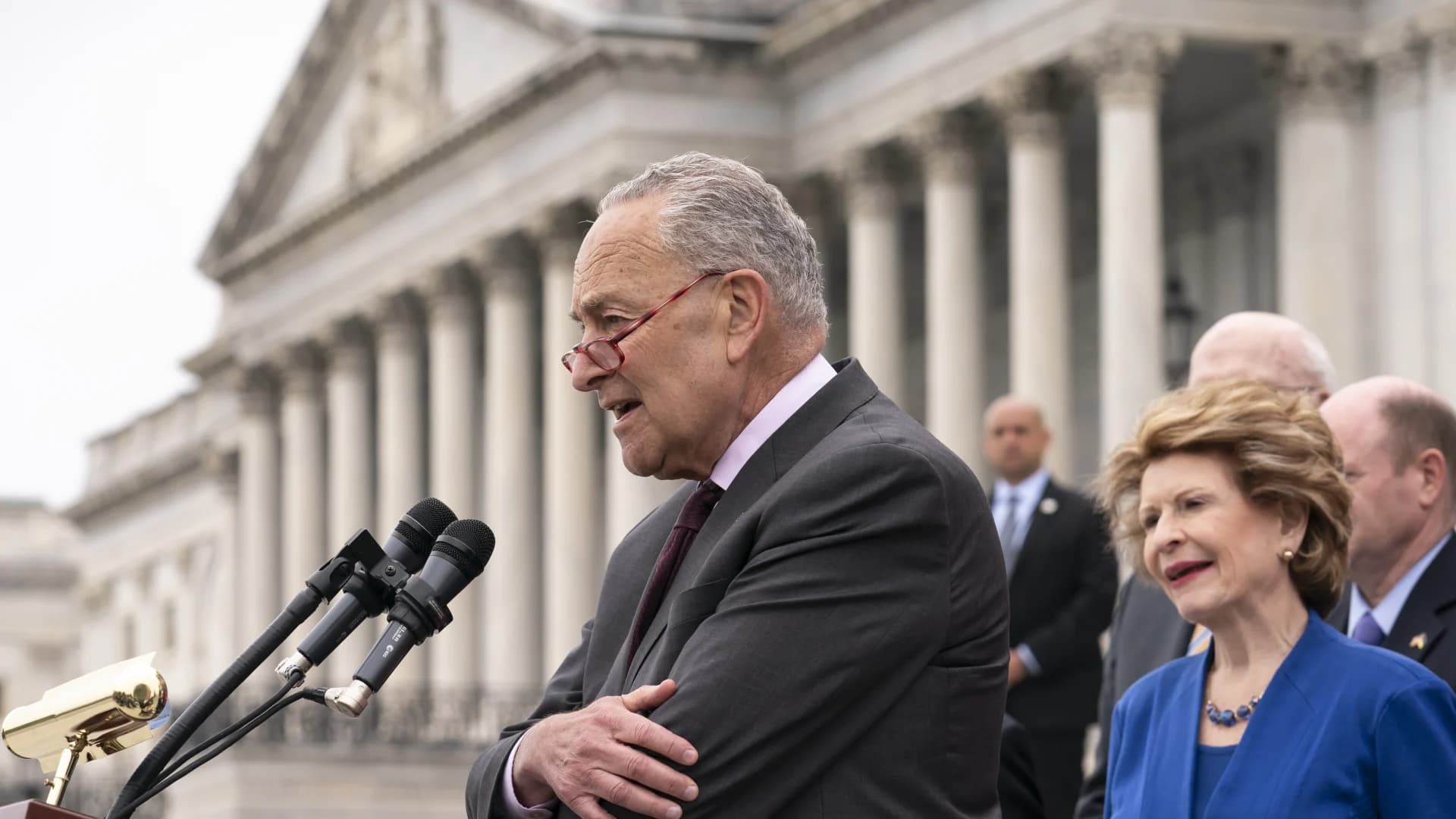 Schumer vows abortion law vote, but not filibuster changes