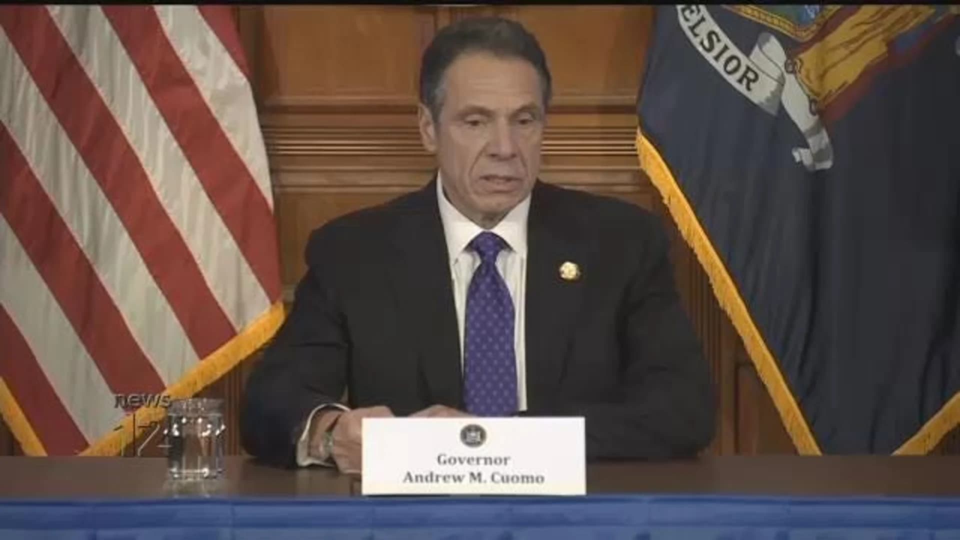 'Cautiously optimistic.' Gov. Cuomo says 'we are slowing the infection rate' in New York